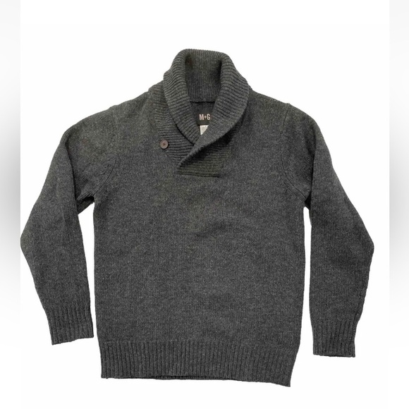 Mark & Graham Other - Mark + Graham 100% Lambswool Men’s Sweater. Size Medium. Charcoal Grey.